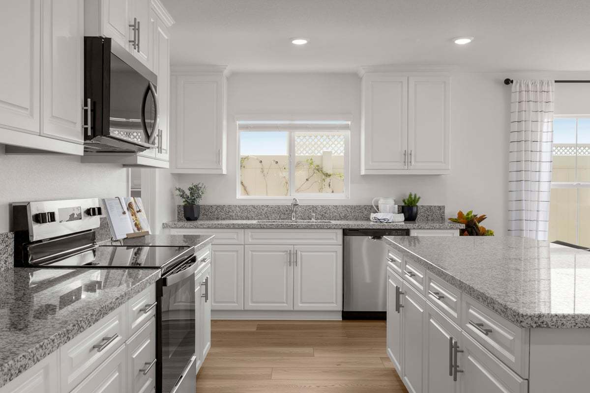 Plan 1742 Modeled - Stainless steel kitchen appliances