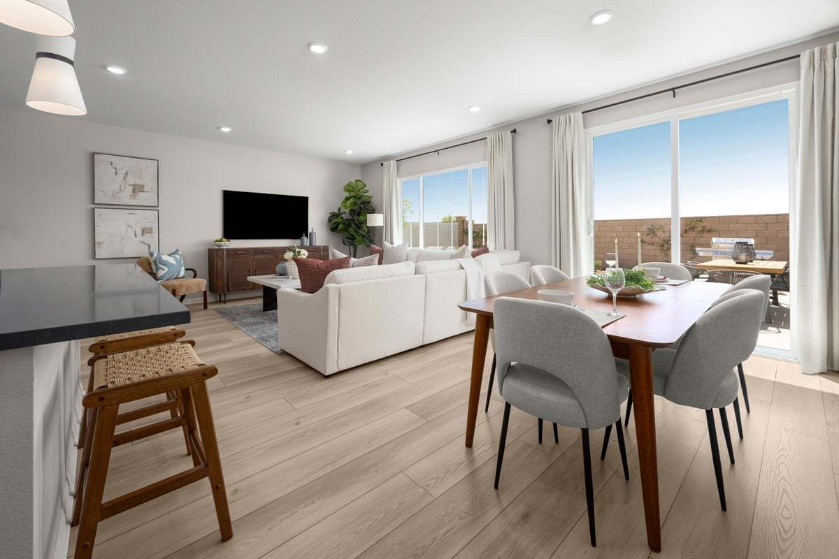 Plan 2453 Modeled - Dual-pane windows and sliding doors