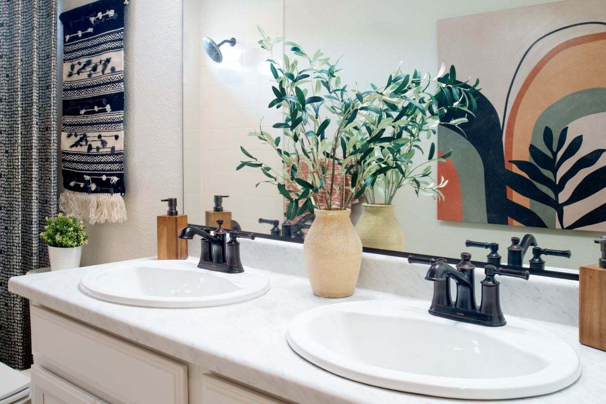 Plan 1964 - Dual-sink vanity