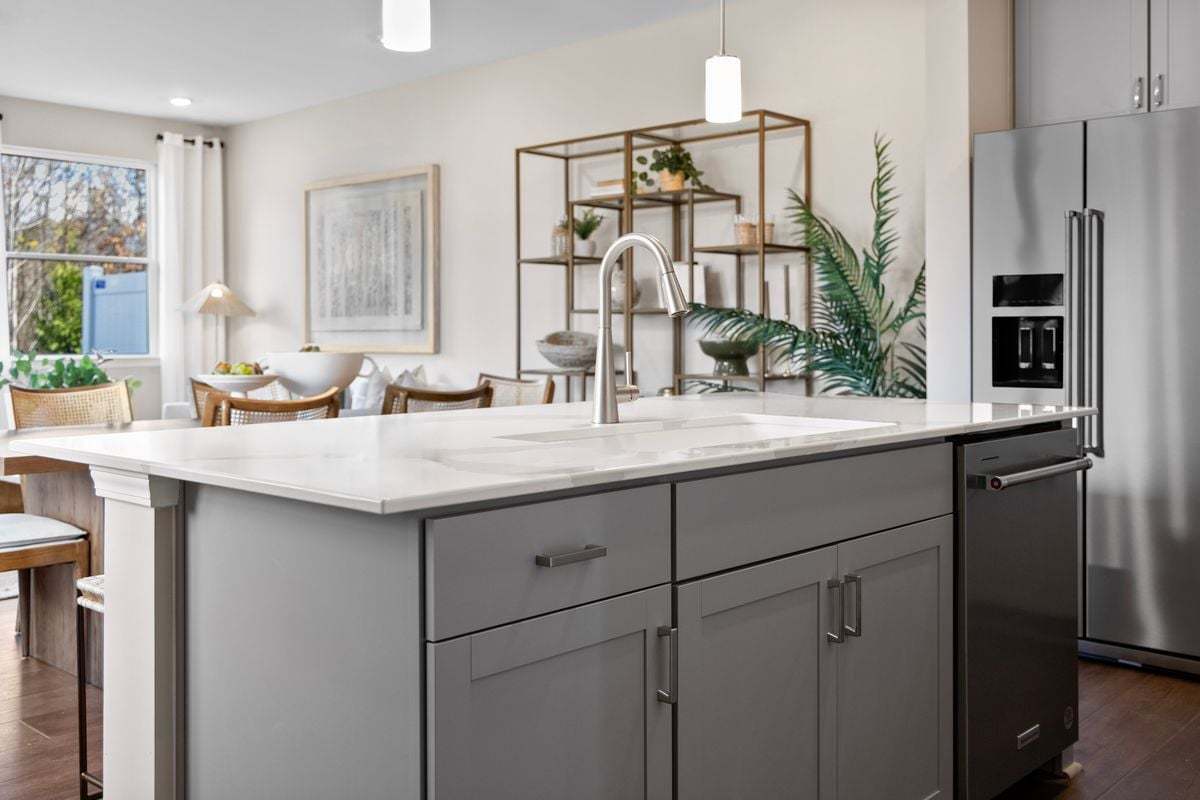 Plan 1601 Modeled - Kitchen island