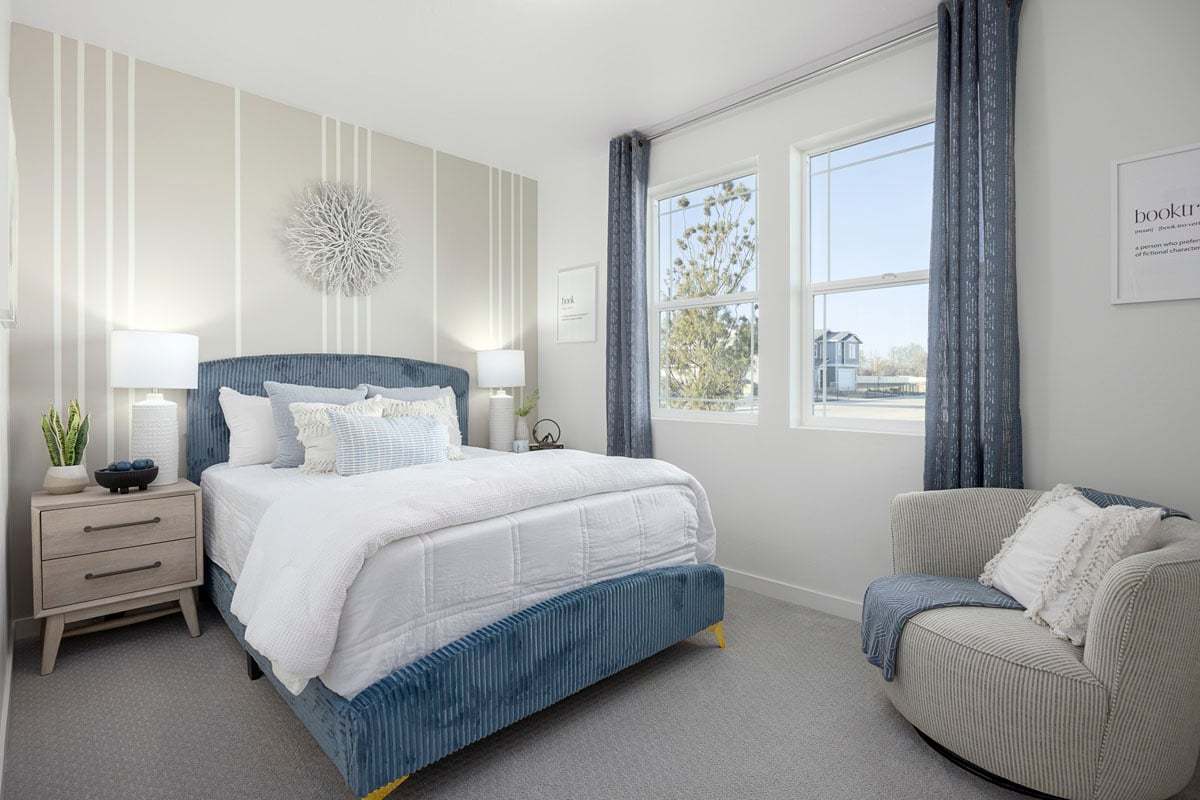 Plan 1382 Modeled - Green Label Plus® certified carpeting at bedrooms