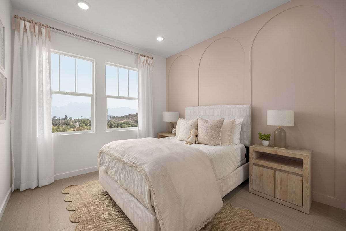 Plan 2026 Modeled - Hard-surface flooring at secondary bedrooms