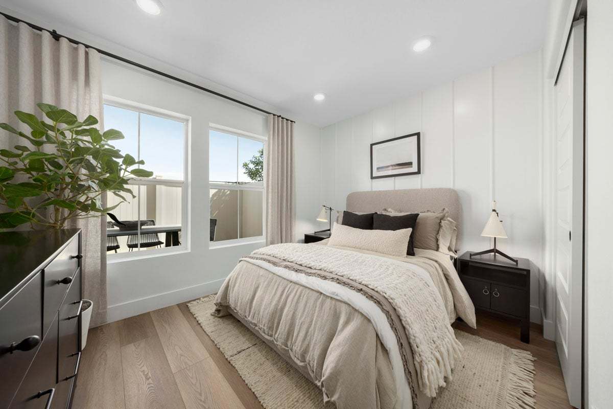 Plan 2088 Modeled - Downstairs bedroom
