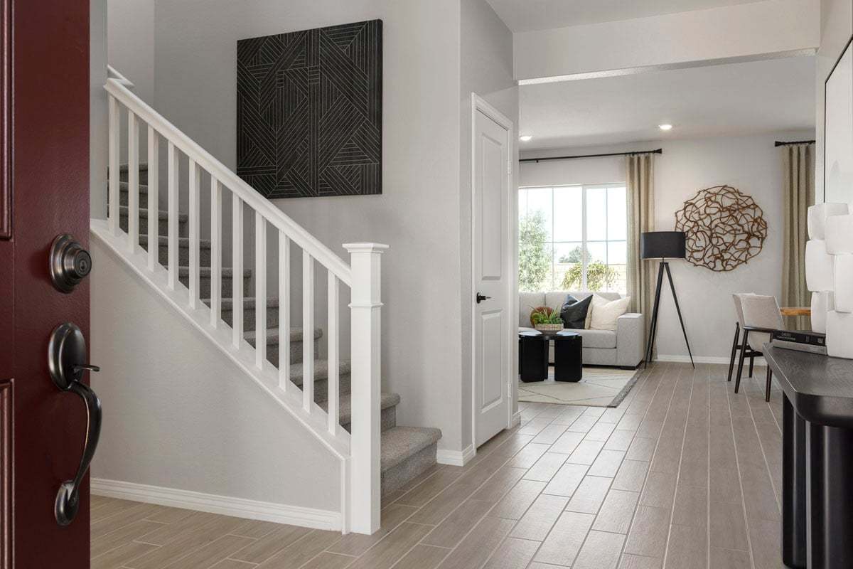 Plan 2218 Modeled - Open stair rail