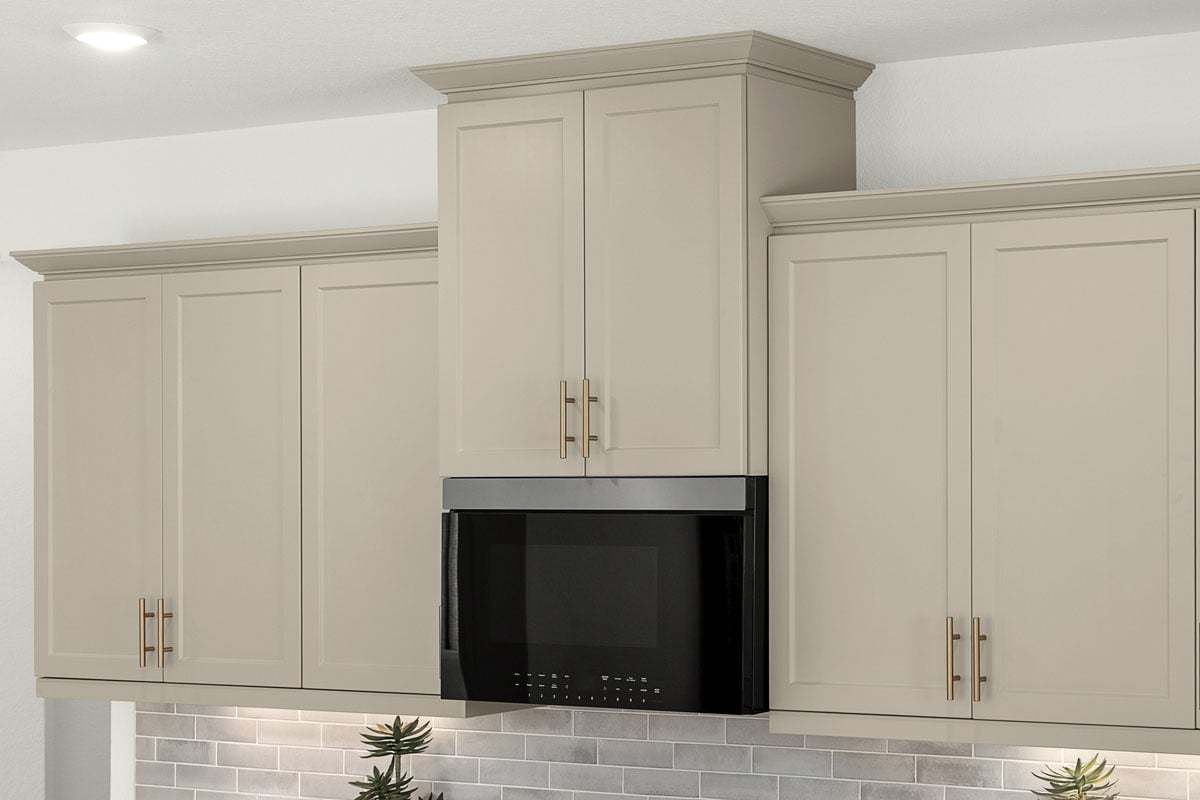 Plan 2195 Modeled - Optional thermofoil cabinets