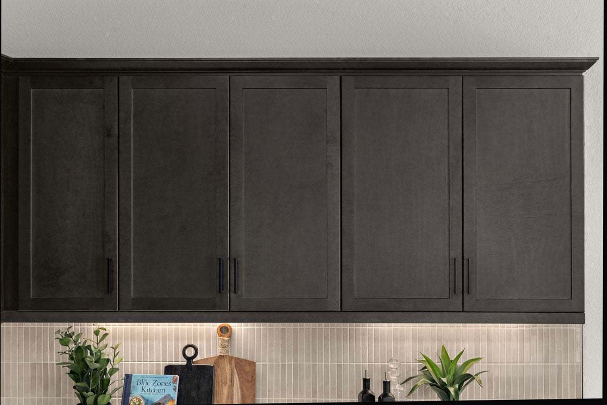 Plan 2543 Modeled - Optional Shaker-style maple cabinets