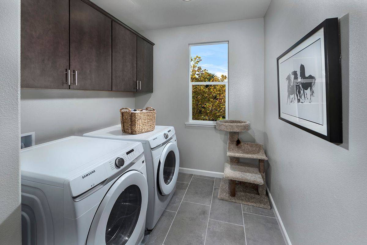 Plan 2629 Modeled - Dedicated laundry room