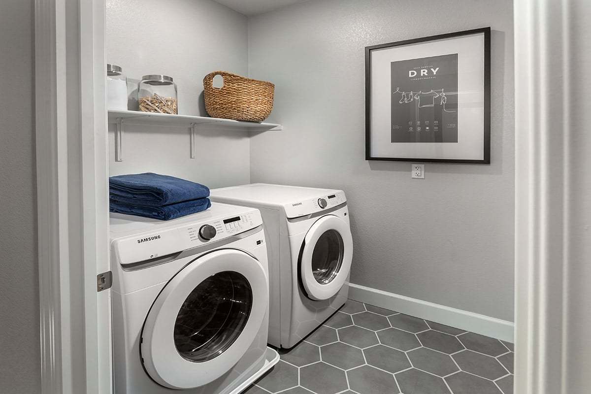 Plan 1910 Modeled - Dedicated laundry room