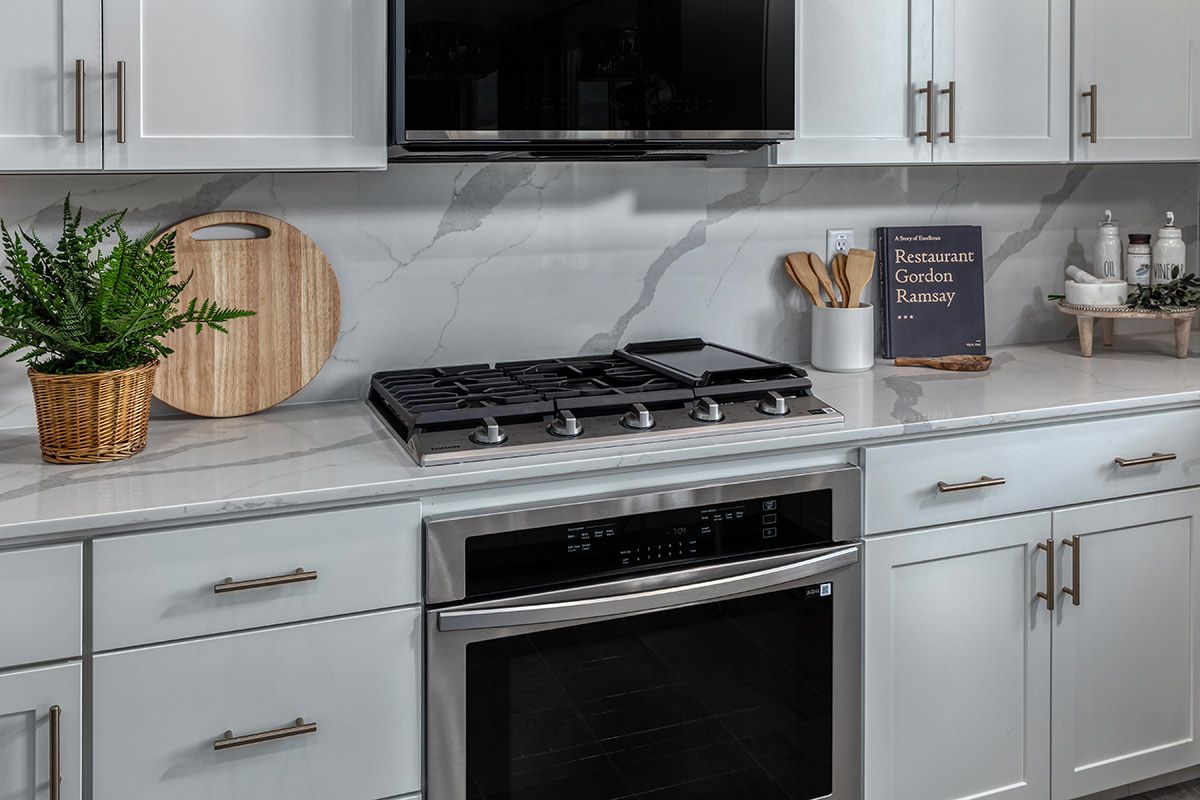 Plan 1910 Modeled - Stainless steel appliances