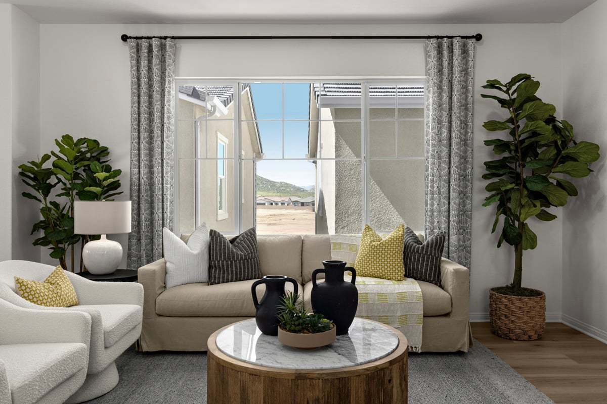 Plan 1510 Modeled - Dual-paned windows and sliding doors