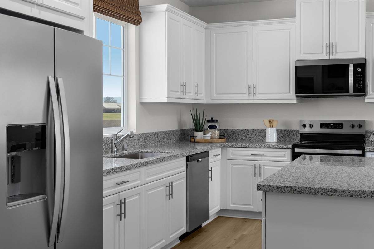 Plan 1510 Modeled - Stainless steel kitchen appliances