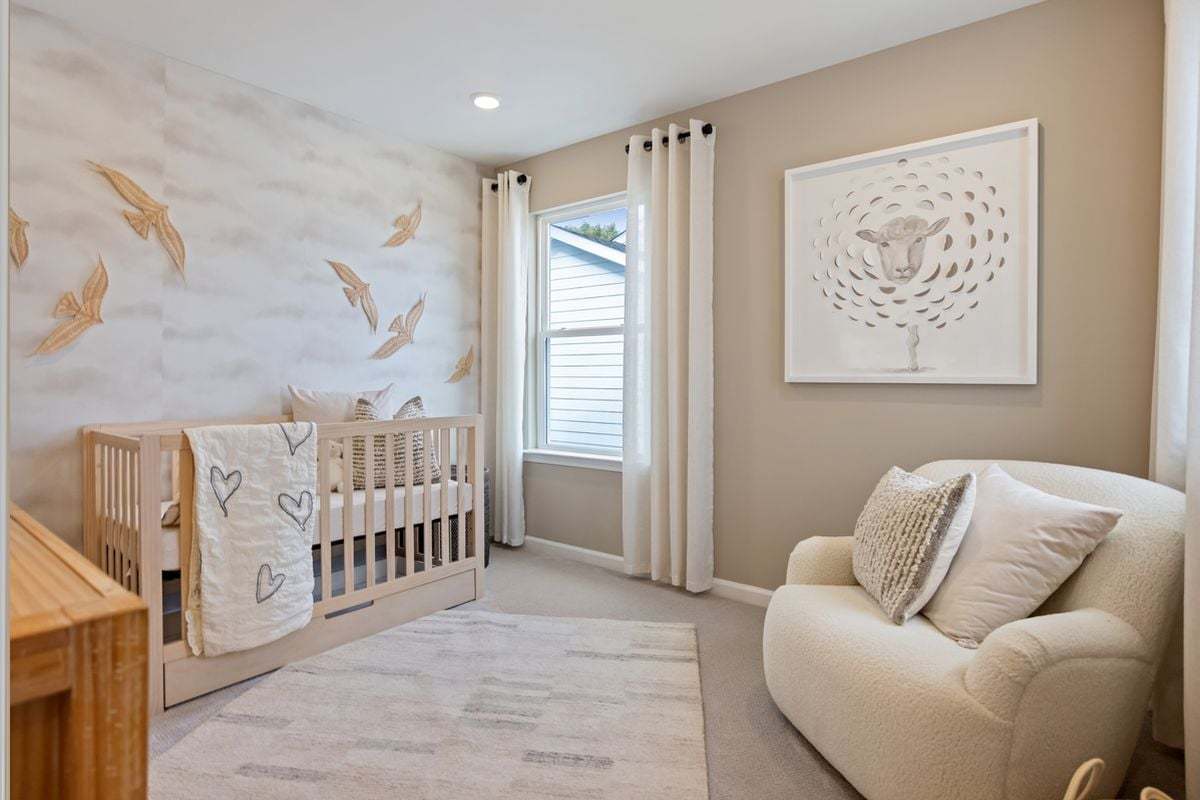 Plan 1913 Modeled - Spacious secondary bedrooms