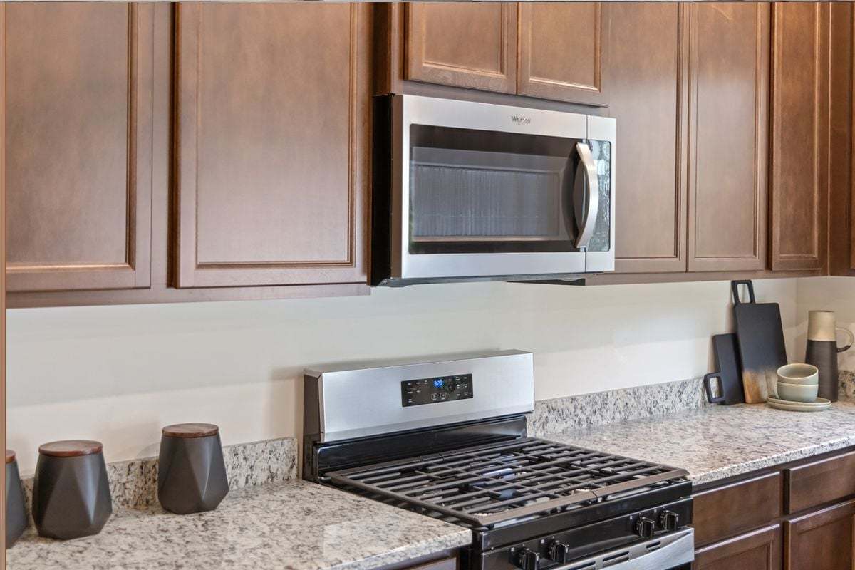 Plan 1731 Modeled - Gas range