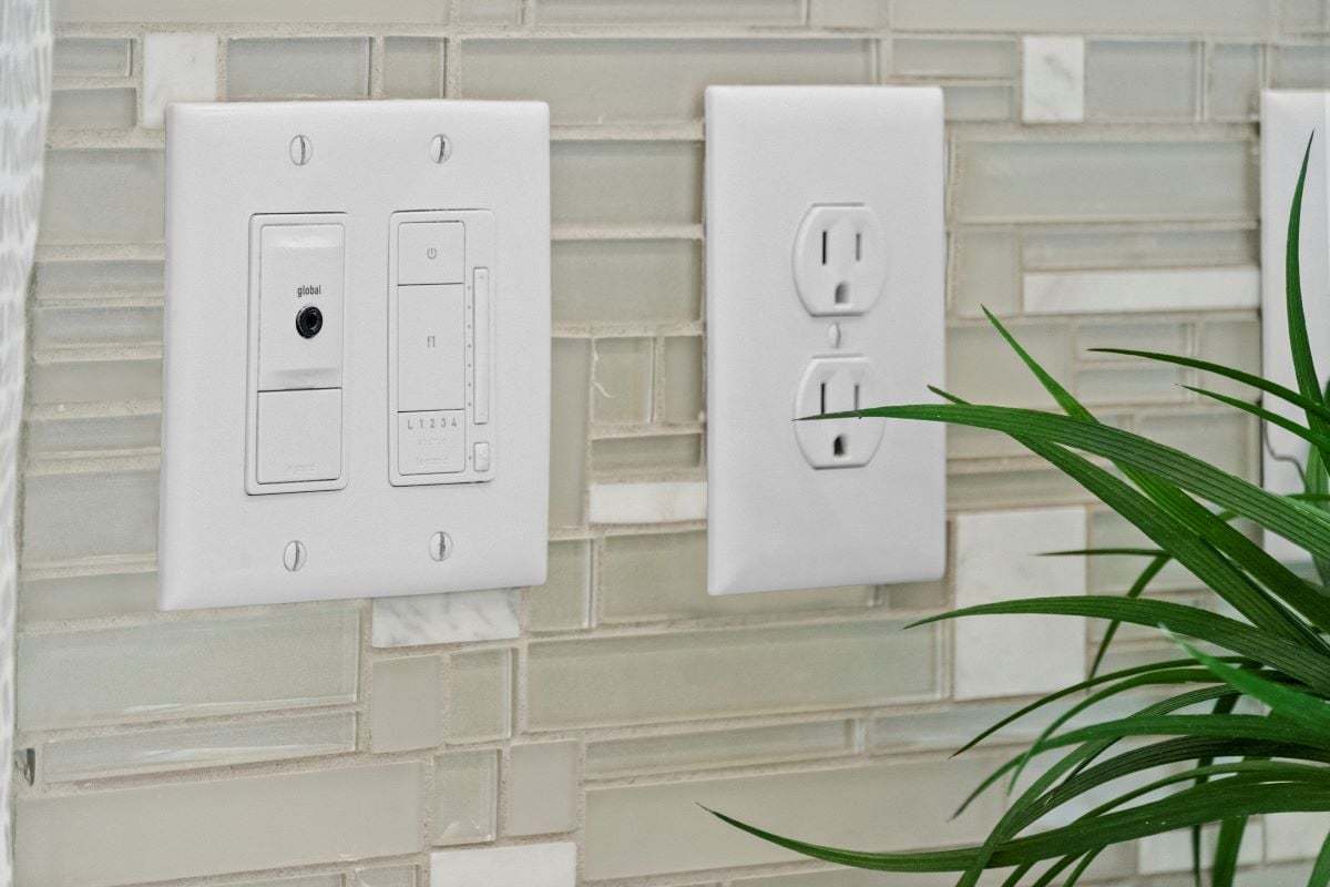 Plan 2338 Modeled - Low voltage volume control and outlet