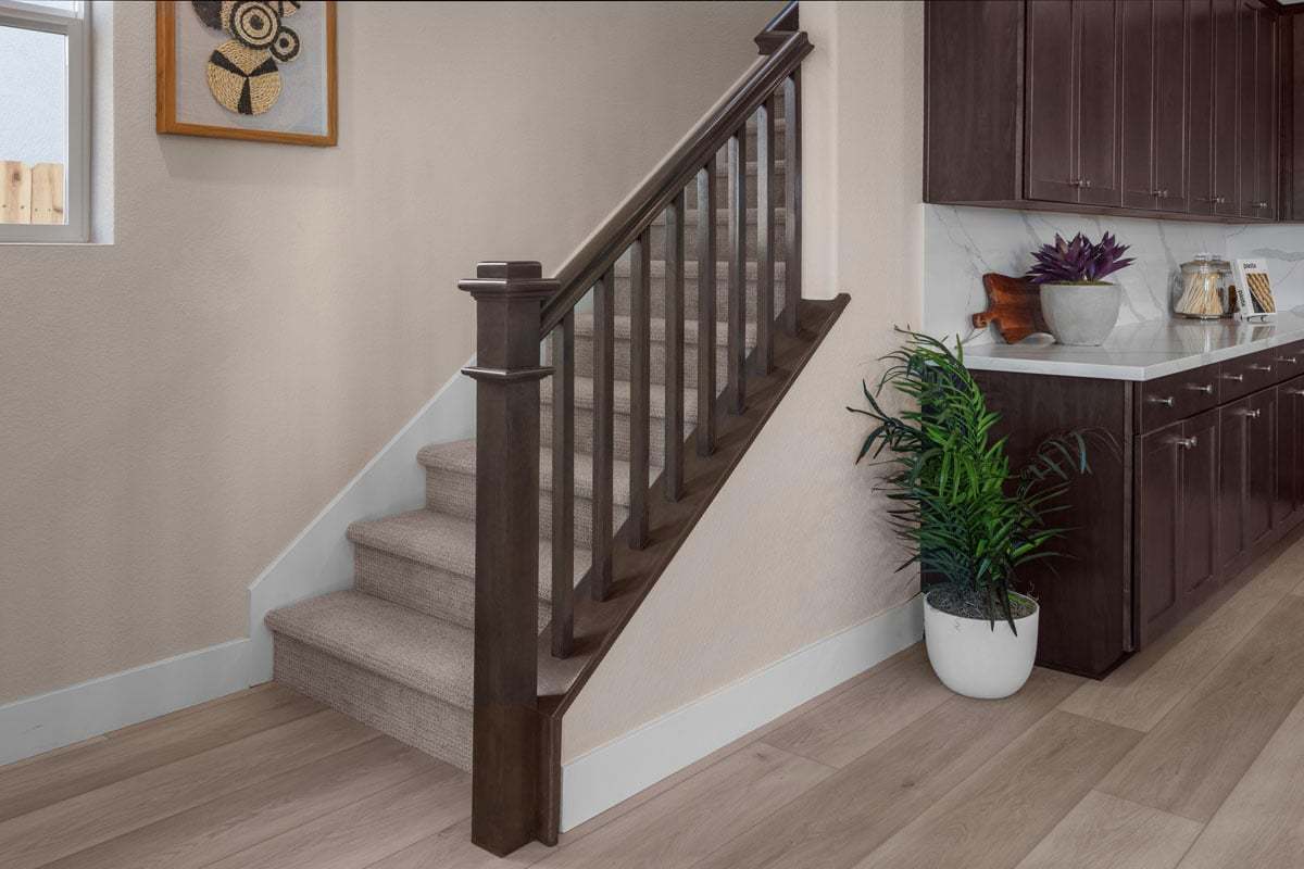 Plan 2374 Modeled - Open stair rail