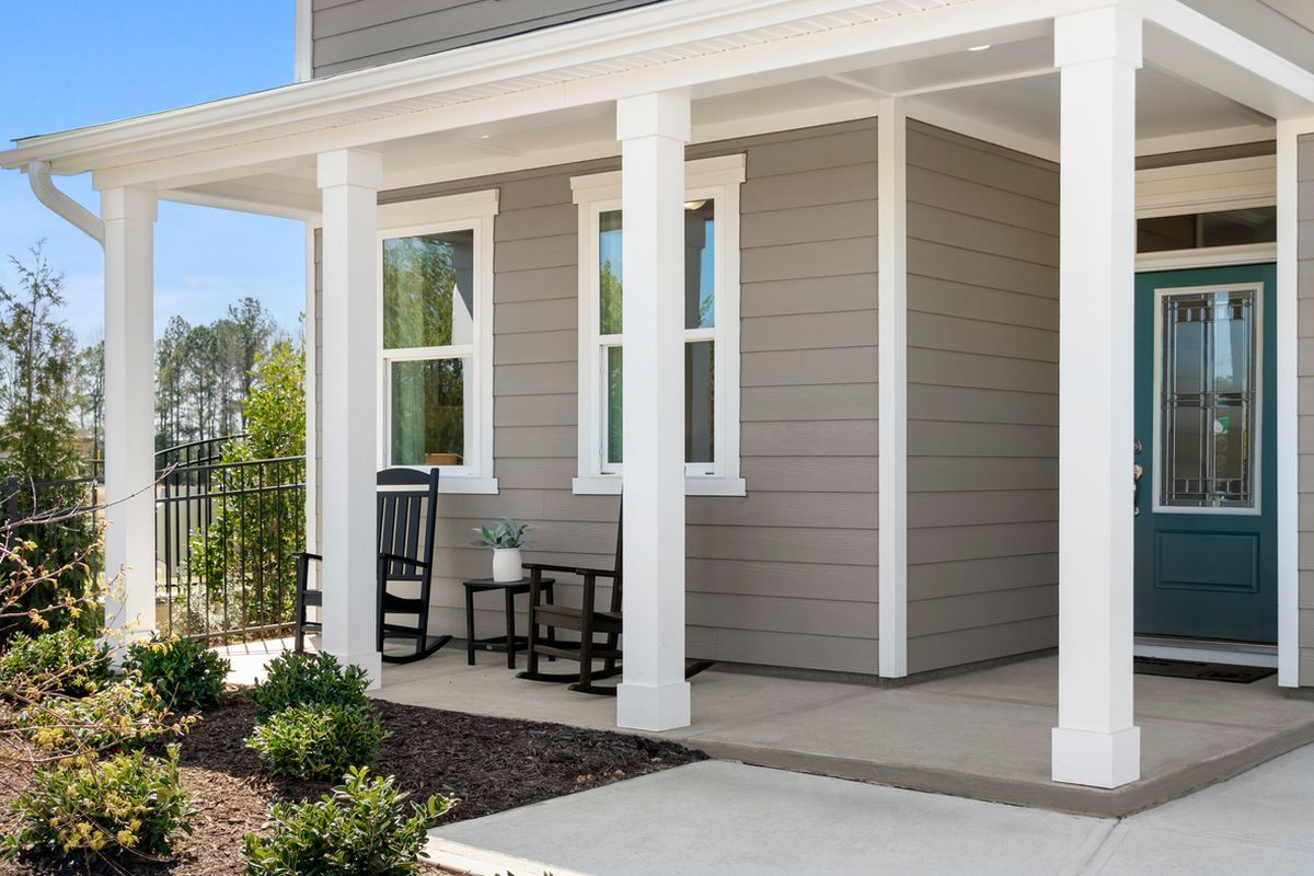Plan 2539 Modeled - Front porch