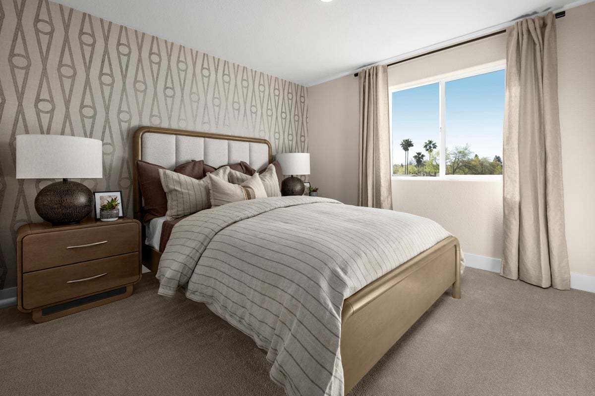 Plan 1719 Modeled - Spacious secondary bedrooms