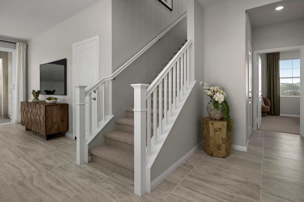 Plan 2167 Modeled - Open stair rail