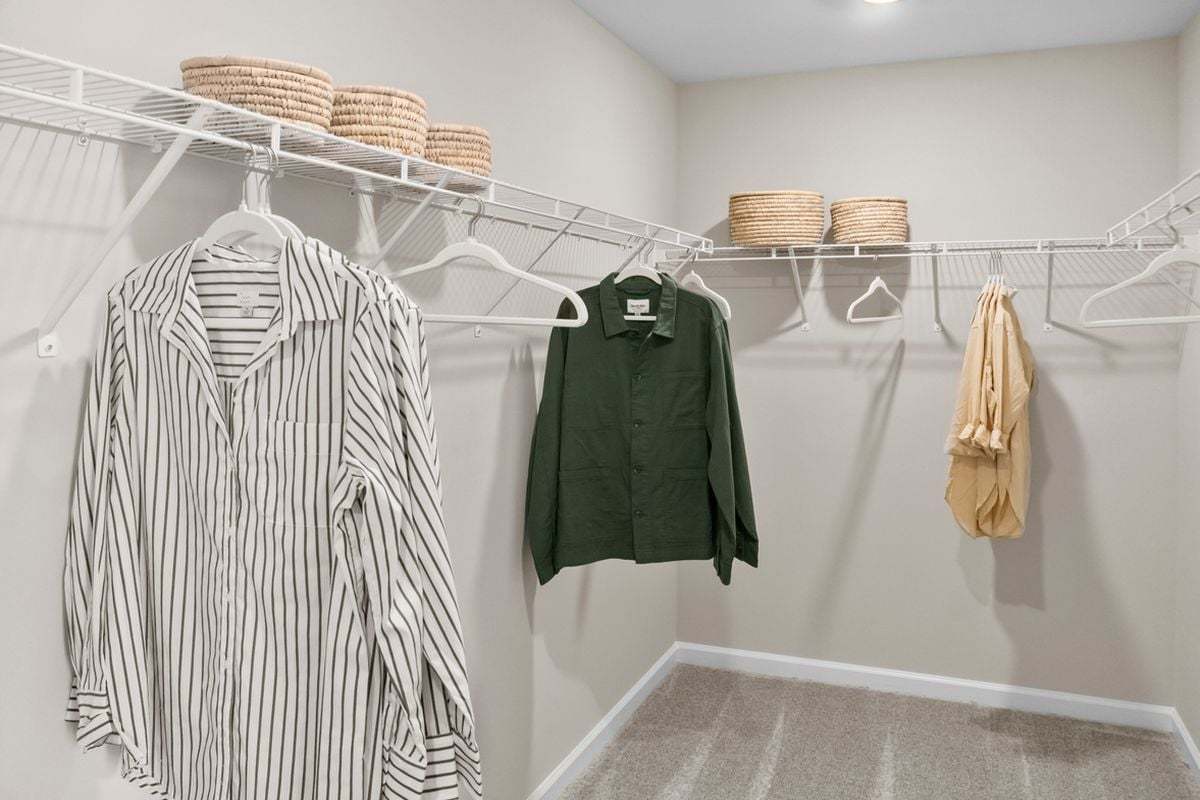 Plan 2338 Modeled - Walk-in closet at primary suite