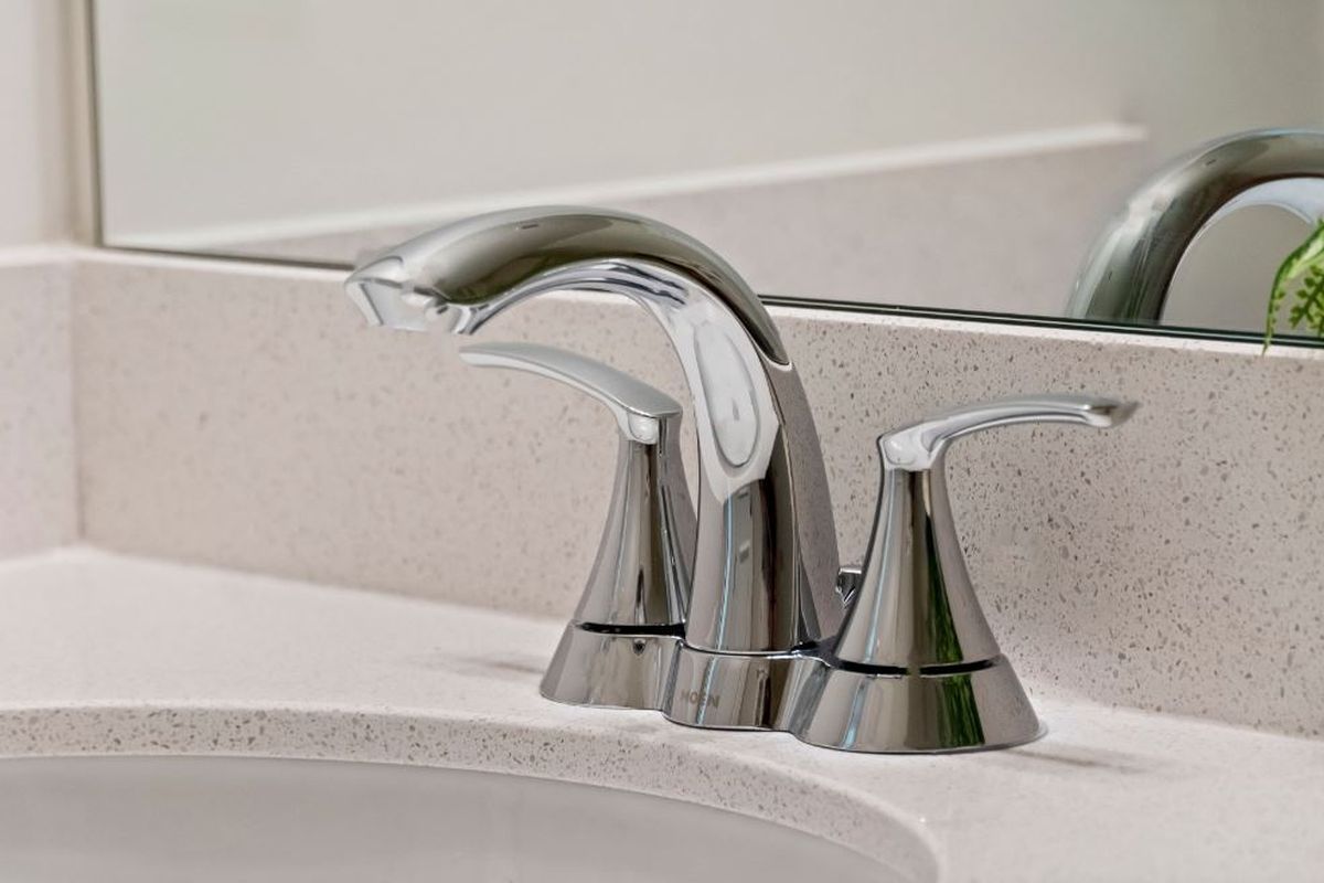 Plan 1445 Modeled - WaterSense labeled bath faucet