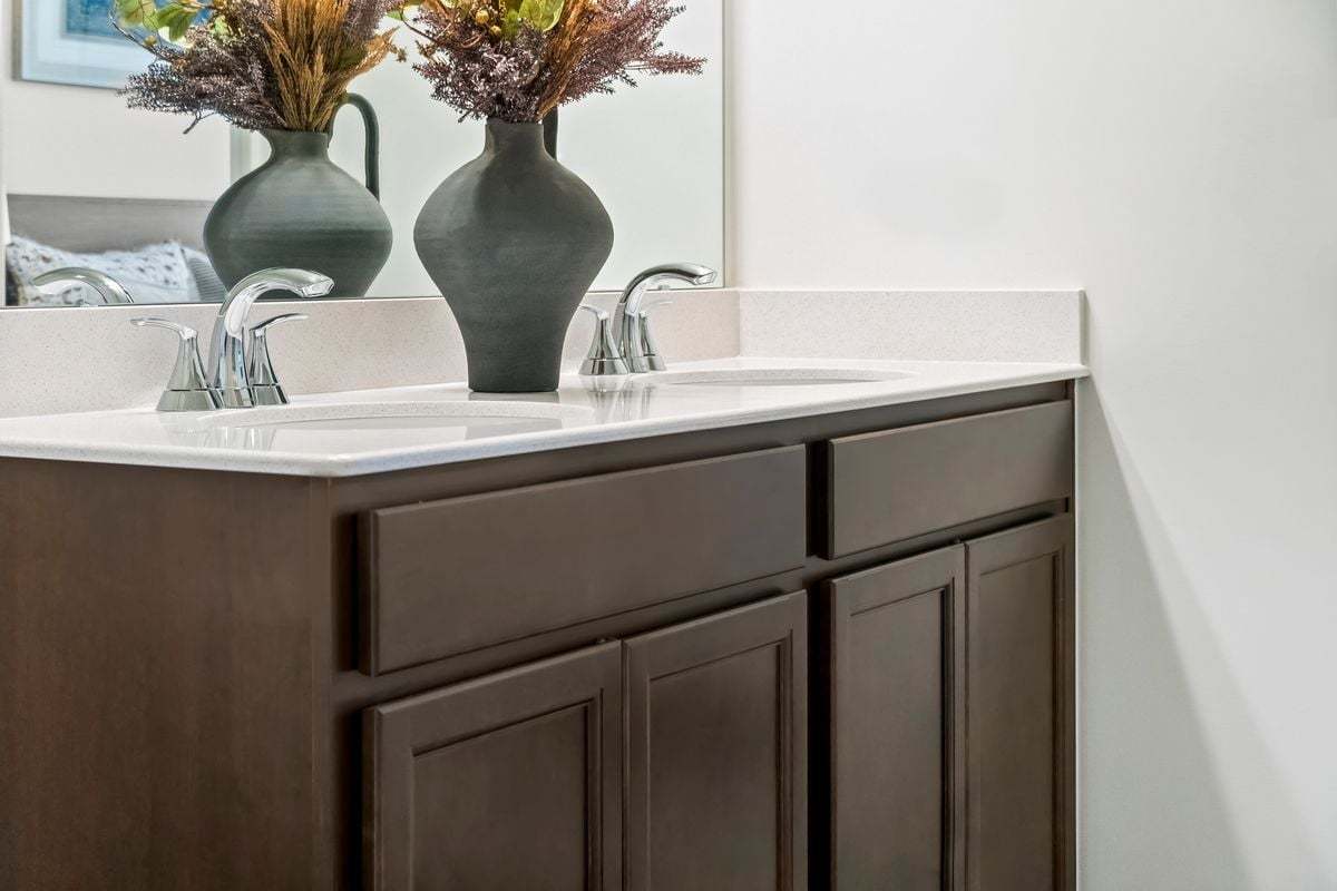 Plan 1445 Modeled - Dual-sink vanity