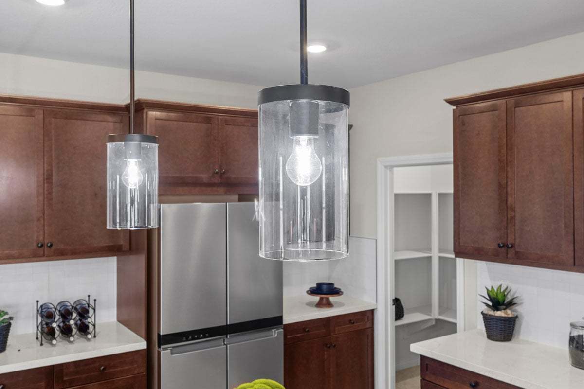 Plan 2027 Modeled - Optional kitchen pendant lighting