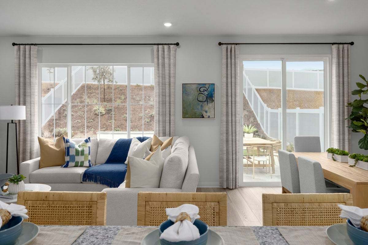 Plan 1618 Modeled - Low-E windows and sliding doors