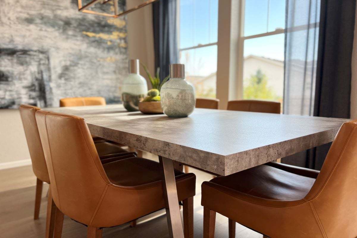 Plan 1384 Modeled - Dining Table
