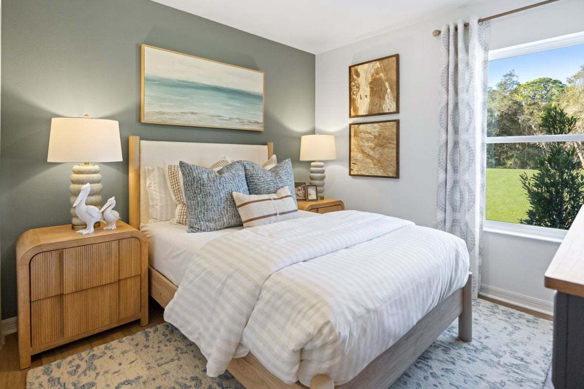 Plan 1989 Modeled - Spacious secondary bedrooms