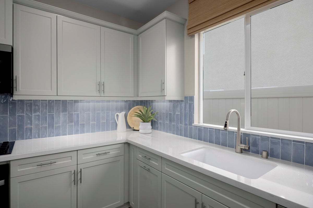 Plan 2378 Modeled - Optional custom full tile backsplash