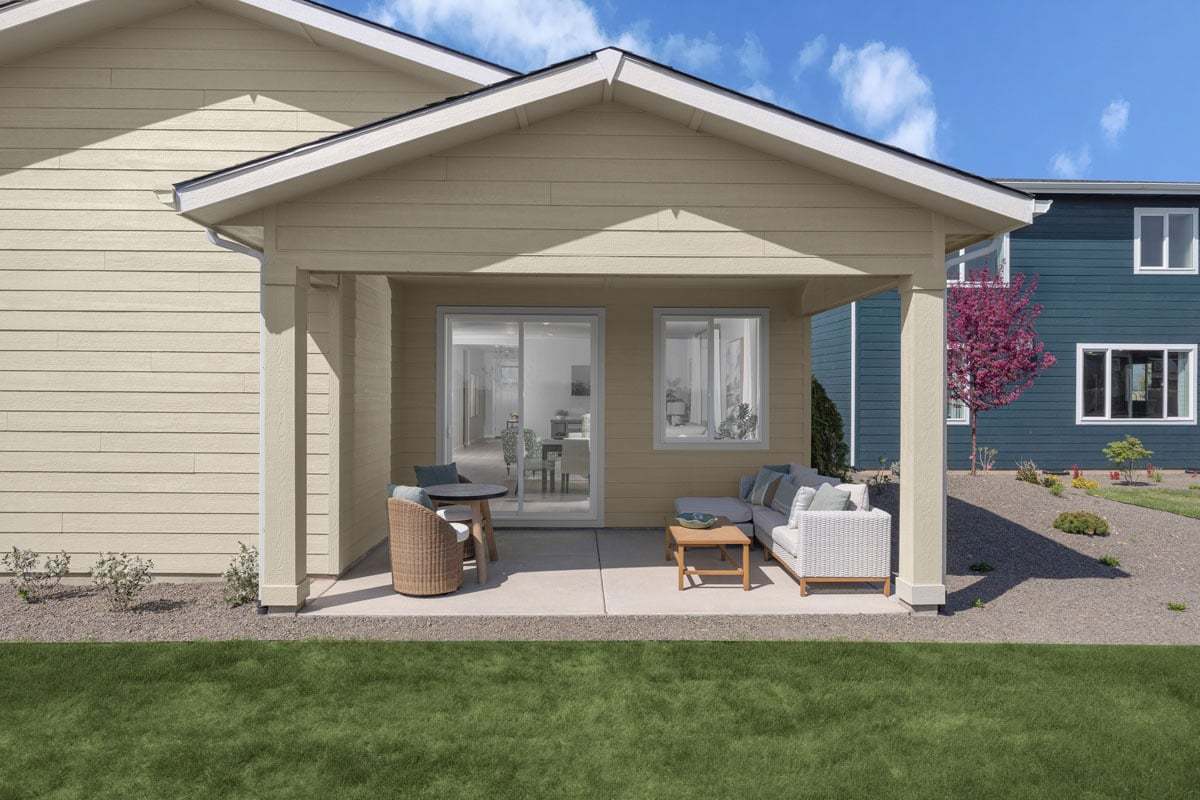 Plan 2018 Modeled - Covered patio