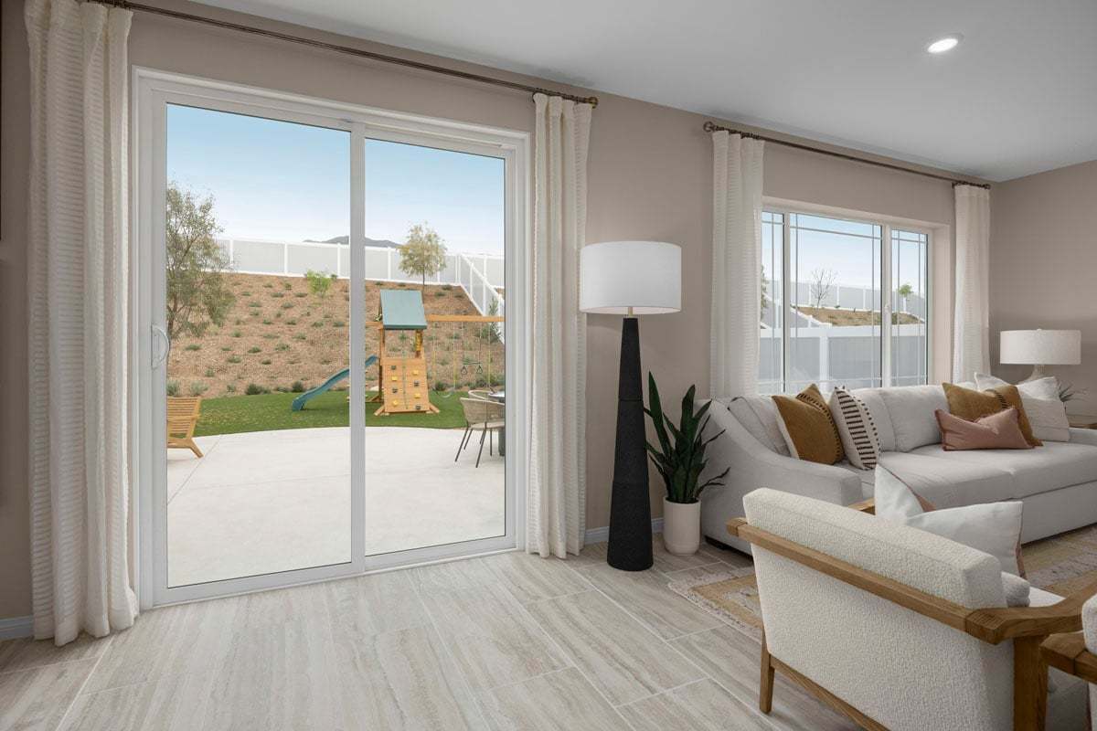 Plan 2874 Modeled - Low-E windows and sliding doors