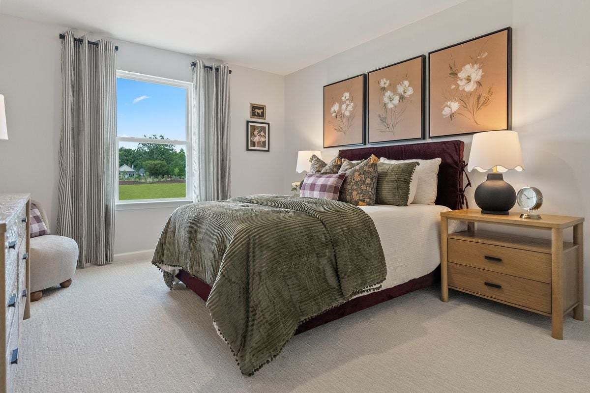 Plan 2338 Modeled - Spacious secondary bedrooms