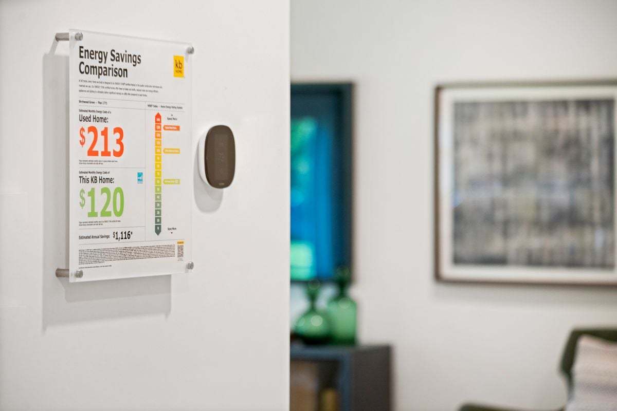 Plan 1773 Modeled - Smart thermostat
