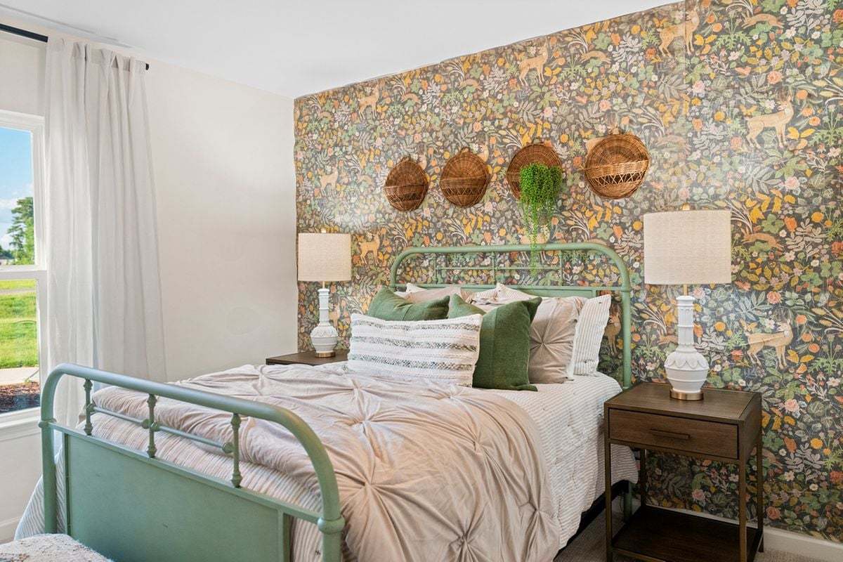 Plan 1773 Modeled - Spacious secondary bedrooms