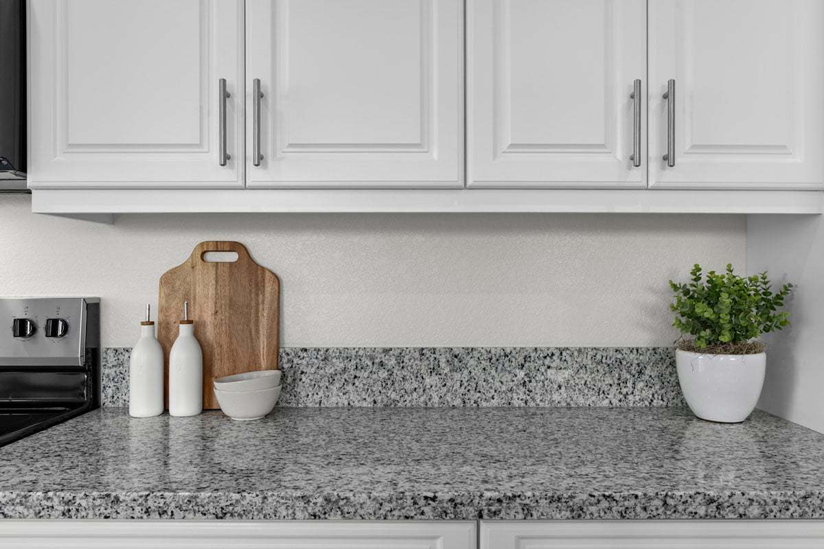 Plan 2097 Modeled - Granite kitchen countertops