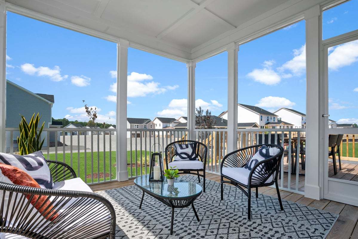 Plan 2723 - Covered patio