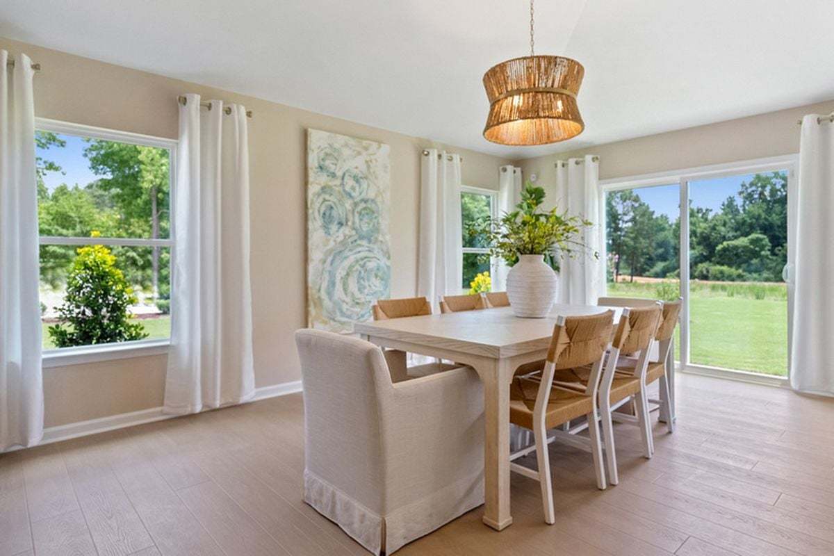 Plan 1910 Modeled - Dining area