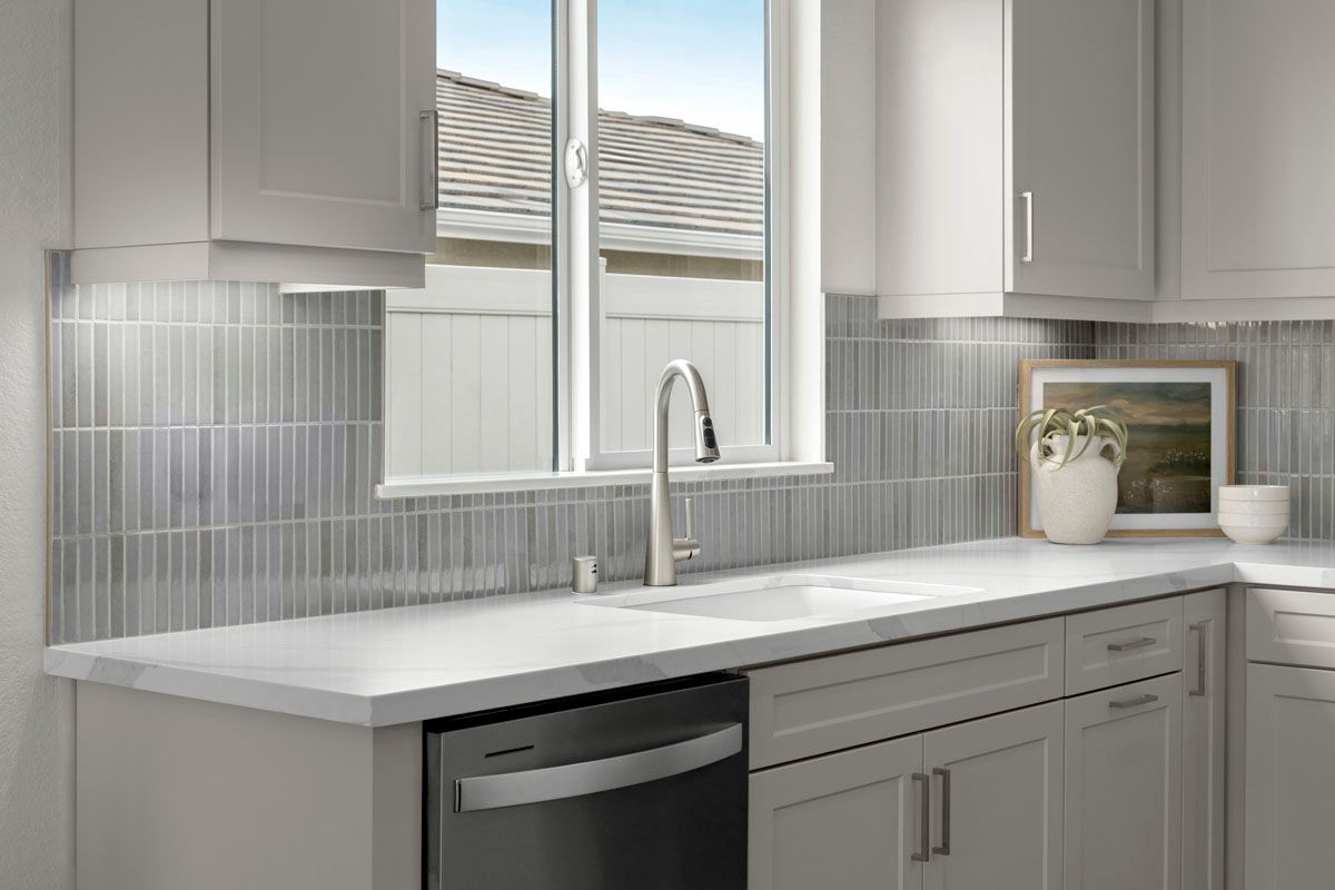 Plan 2378 Modeled - Optional full tile kitchen backsplash