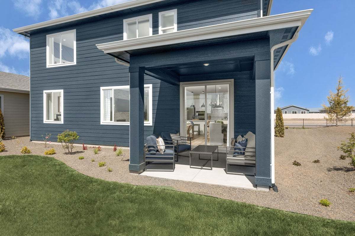 Plan 2602 Modeled - Covered patio