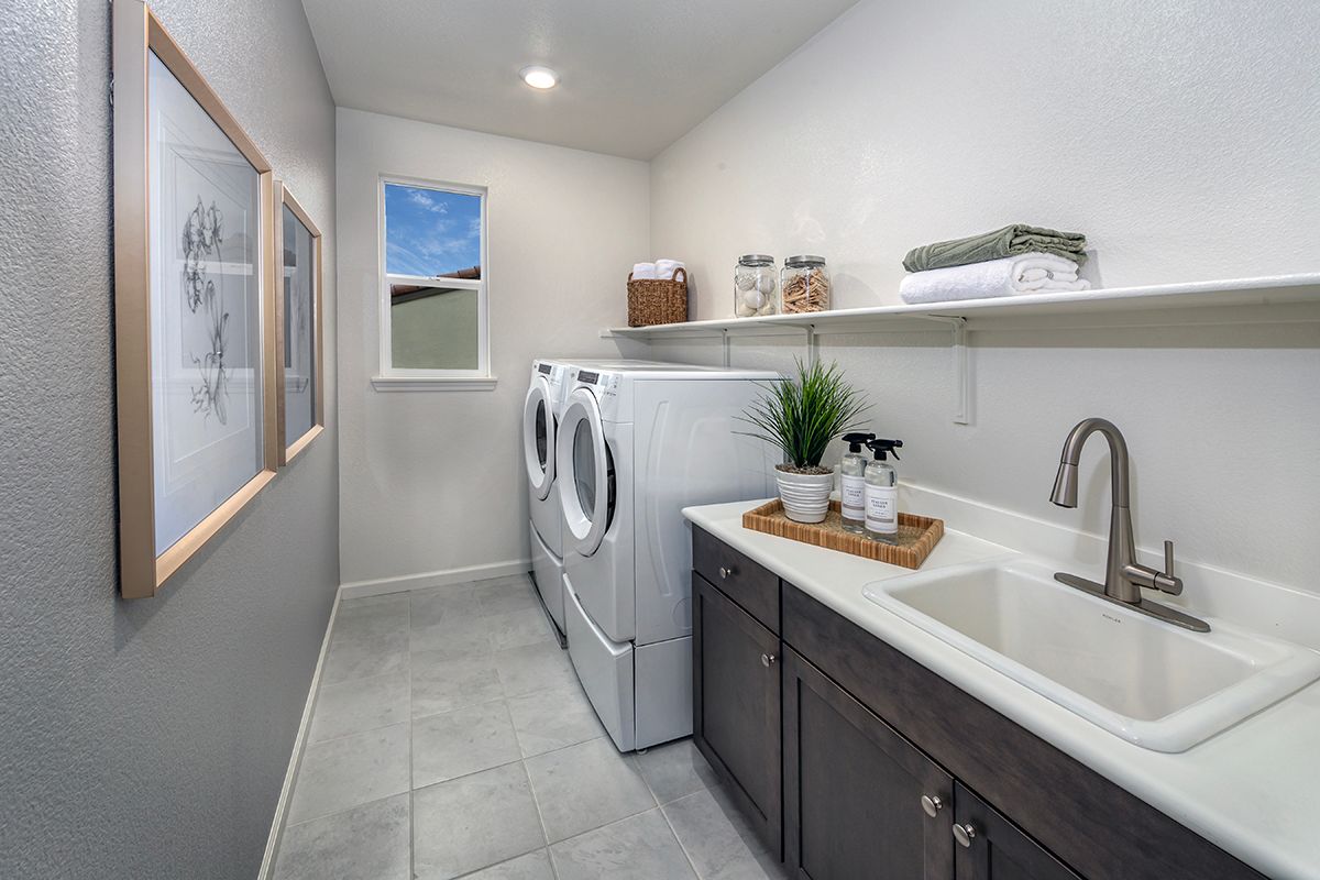 Plan 2266 - Dedicated laundry room
