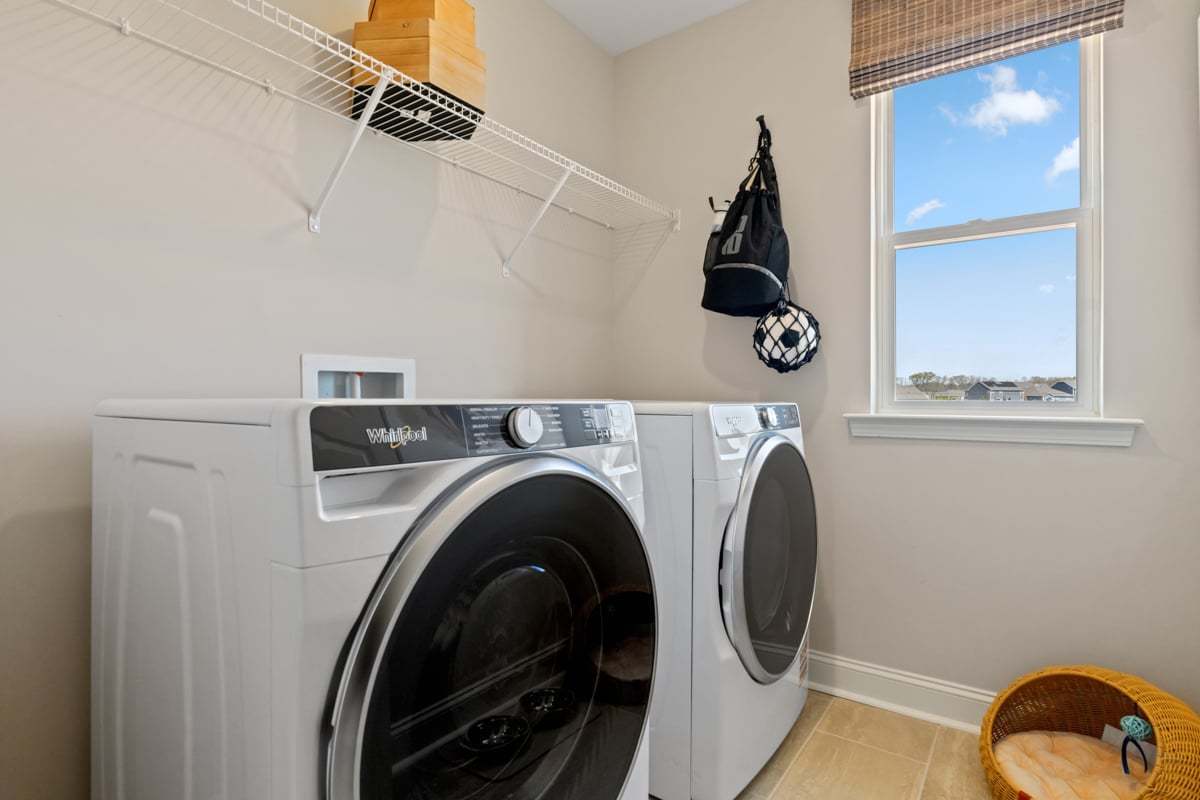 Plan 2177 Modeled - Dedicated laundry room