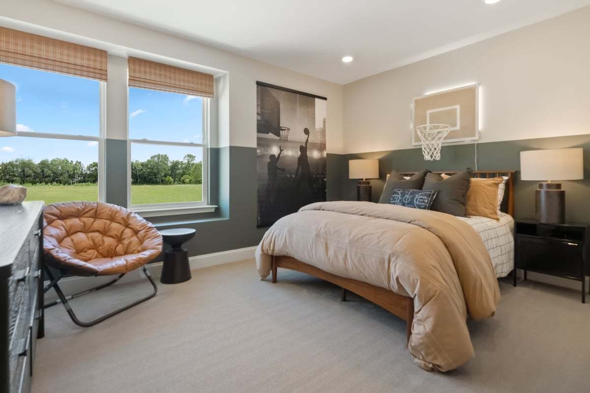 Plan 2539 Modeled - Expansive primary bedroom