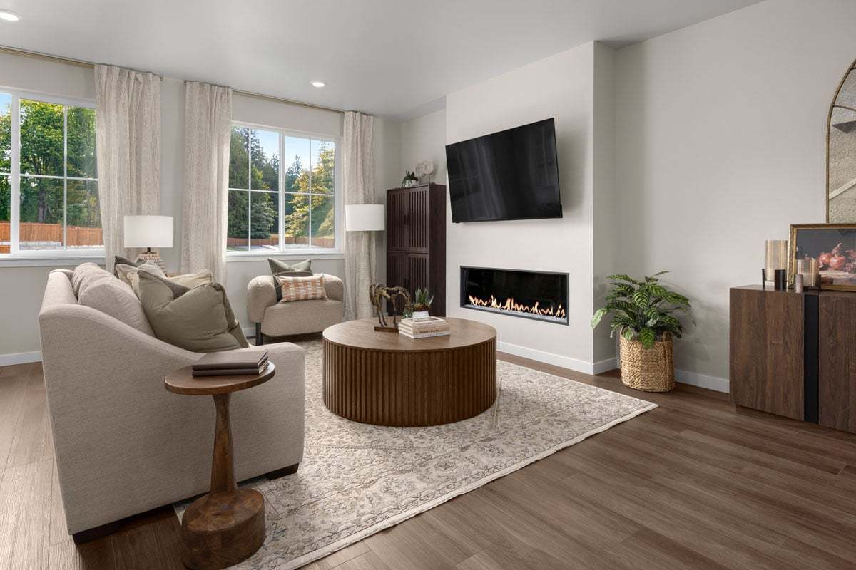 Plan 1932 Modeled - Great room