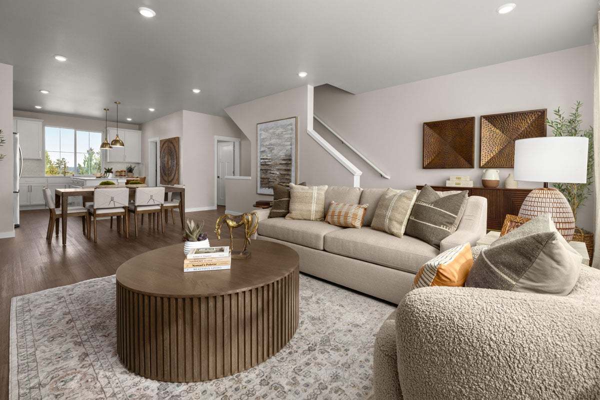 Plan 1932 Modeled - Great room
