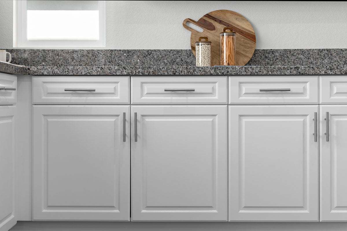 Plan 2321 Modeled - Thermofoil cabinets
