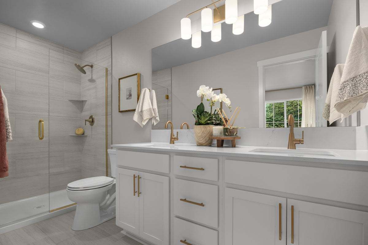 Plan 1932 Modeled - Primary bath