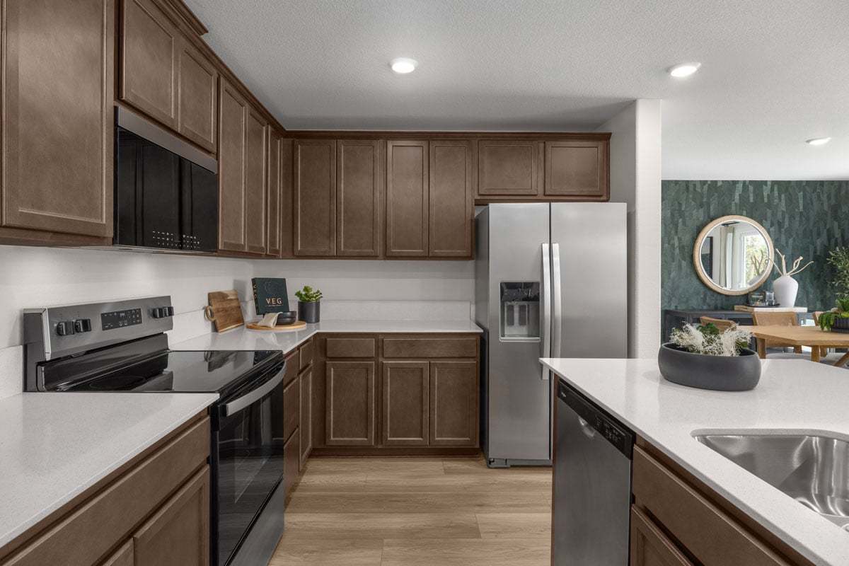 Plan 1481 Modeled - Quartz kitchen countertops