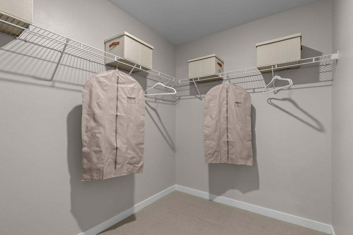 Plan 1932 Modeled - Primary walk-in closet
