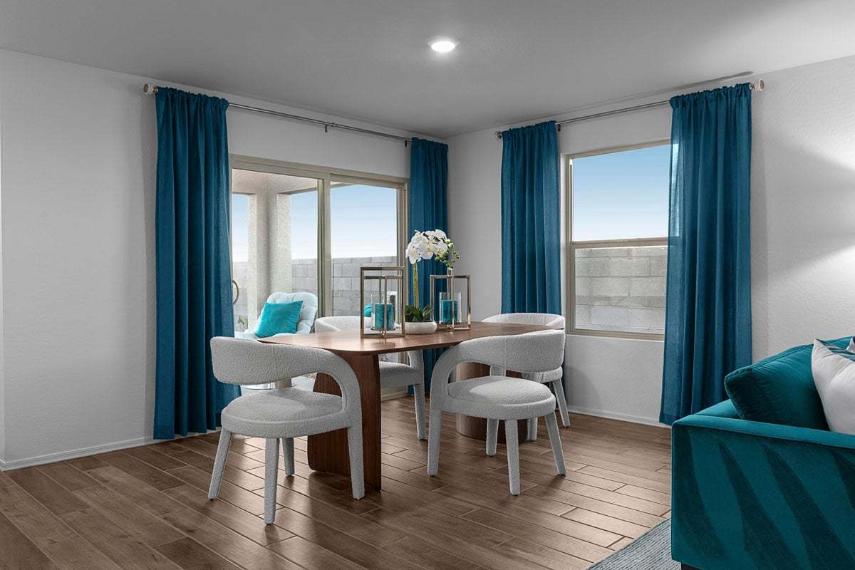 Plan 1391 Modeled - Dining area